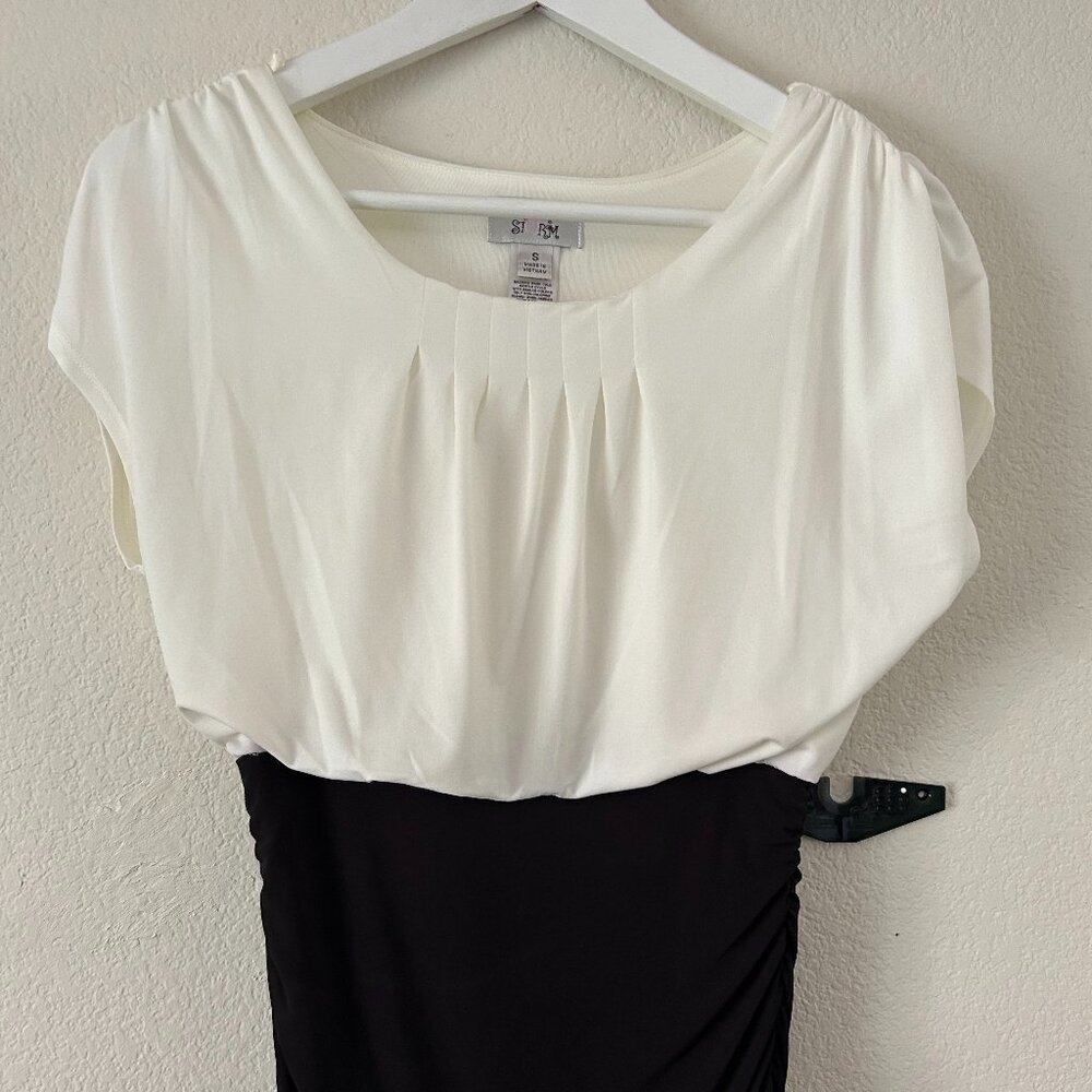 Black and White Business Dress